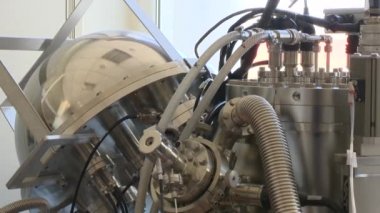 Laboratuvarda modern ekipmanlar. Test için özel cihaz