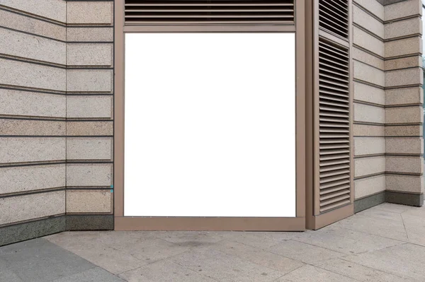 Shop Boutique Store Front Mit Großem Fenster Und Platz Für — Stockfoto