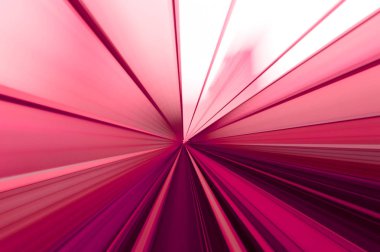 Hız hareket kentsel Otoban yolu tüneli