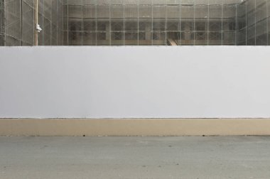 Sokak duvarı arka planı, endüstriyel arka plan, depo tuğla duvarlı boş Grunge şehir sokağı