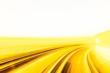 Hız hareket kentsel Otoban yolu tüneli