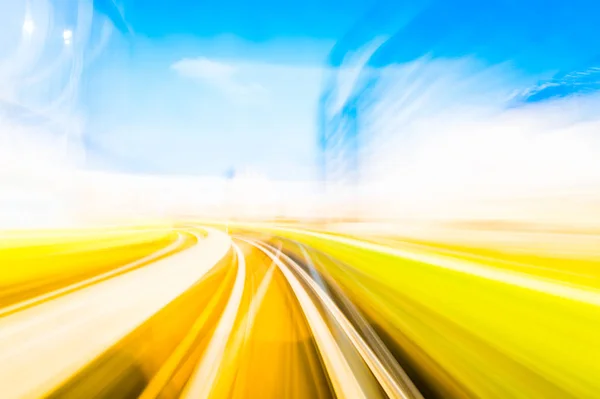 Geschwindigkeitsbegrenzung Stadtautobahntunnel — Stockfoto