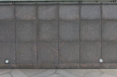 Sokak duvarı arka planı, endüstriyel arka plan, depo tuğla duvarlı boş Grunge şehir sokağı