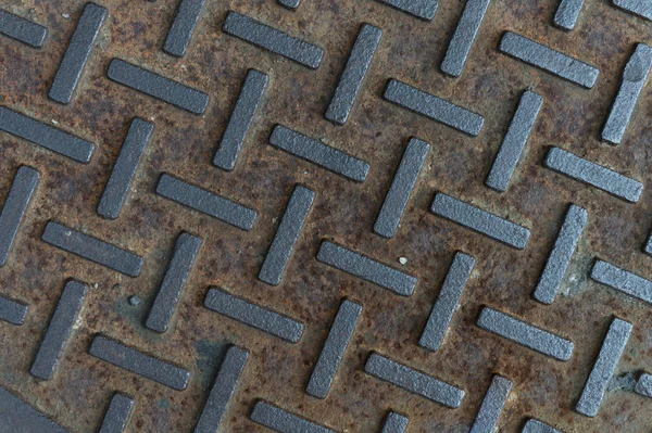 Pattern Style Steel Floor Background — Stock Photo, Image