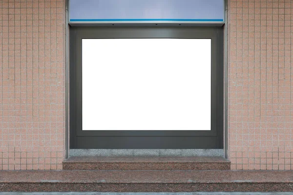 Shop Boutique Store Front Mit Großem Fenster Und Platz Für — Stockfoto