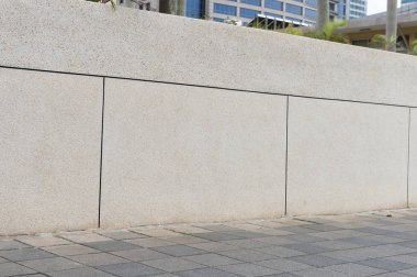 Sokak duvarı arka planı, endüstriyel arka plan, depo tuğla duvarlı boş Grunge şehir sokağı