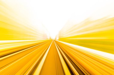 Hız hareket kentsel Otoban yolu tüneli