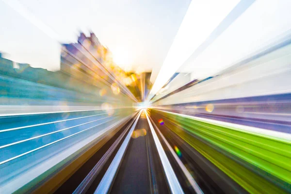 Movimiento Velocidad Túnel Carretera Urbana — Foto de Stock