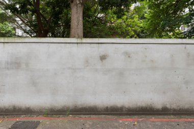 Sokak duvarı arka planı, endüstriyel arka plan, depo tuğla duvarlı boş Grunge şehir sokağı