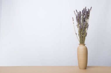 Ahşap masa üzerinde kapalı bitki