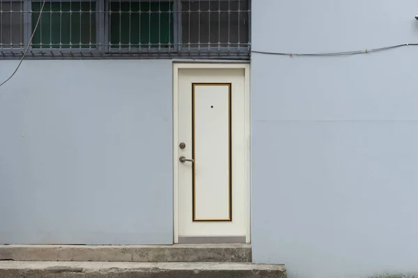 Sidewalk Street Wall Door — Stock Photo, Image