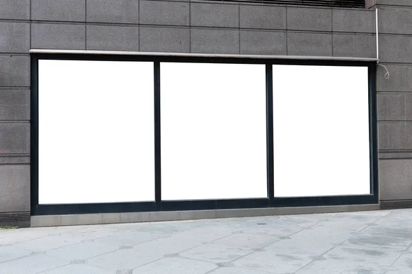 Büyük Pencere Sim Yeri Olan Dükkan Dükkanı Önü — Stok fotoğraf