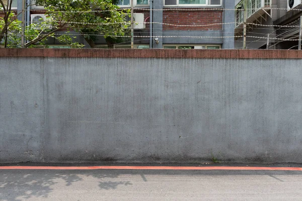 Street Wall Background Industrial Background Empty Grunge Urban Street Warehouse — Stock Photo, Image