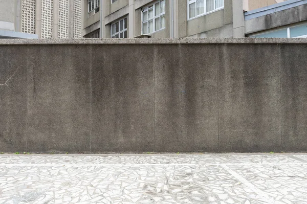 Sokak duvarı arka planı, endüstriyel arka plan, depo tuğla duvarlı boş Grunge şehir sokağı