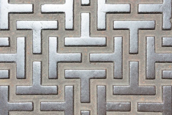 Pattern Style Steel Floor Background — Stock Photo, Image