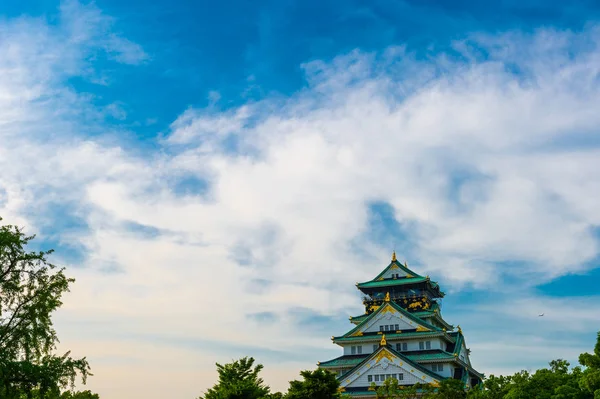 Utsikt Över Osaka Castle Osaka Japan — Stockfoto