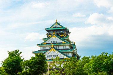 Japonya'nın Osaka, Osaka kale görünümü
