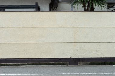 Sokak duvarı arka planı, endüstriyel arka plan, depo tuğla duvarlı boş Grunge şehir sokağı