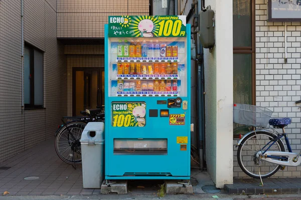 Osaka Japão Circa Junho 2017 Máquinas Venda Automática Várias Empresas — Fotografia de Stock