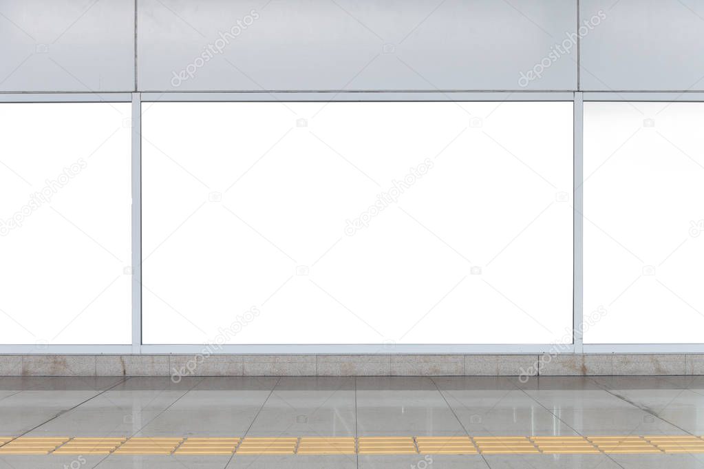 Shop Boutique Store Front with Big Window and Place for Name