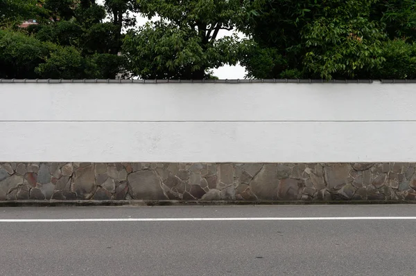 Street Wall Background Industrial Background Empty Grunge Urban Street Warehouse — Stock Photo, Image