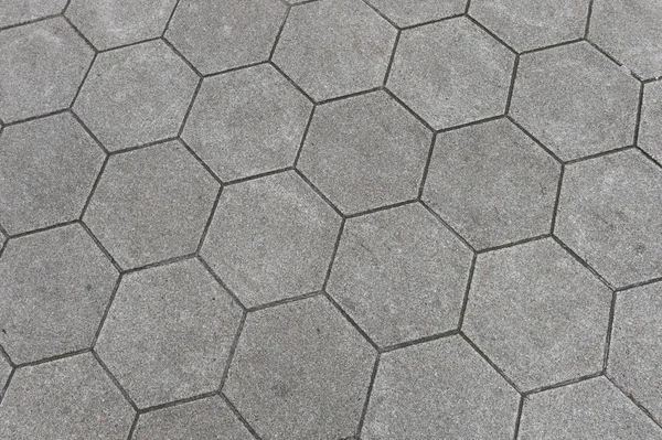 Motif Simple Texture Blanche Hexagones Comme Fond — Photo