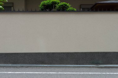 Sokak duvarı arka planı, endüstriyel arka plan, depo tuğla duvarlı boş Grunge şehir sokağı