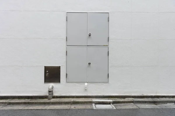 Sidewalk Street Wall Door — Stock Photo, Image