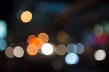 soyut bokeh ışıkları arkaplanı