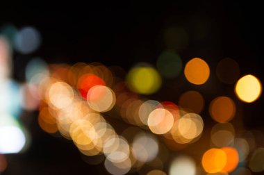 soyut bokeh ışıkları arkaplanı