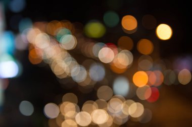soyut bokeh ışıkları arkaplanı