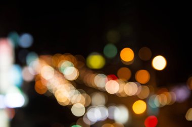 soyut bokeh ışıkları arkaplanı