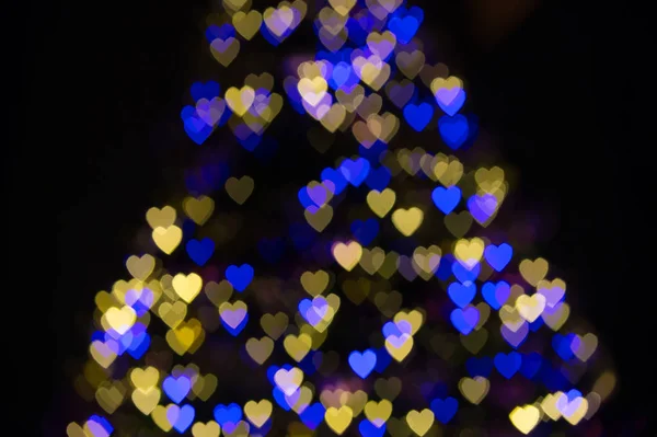 Christmas lights, holiday lights. Chinese new year lights, abstract bokeh background