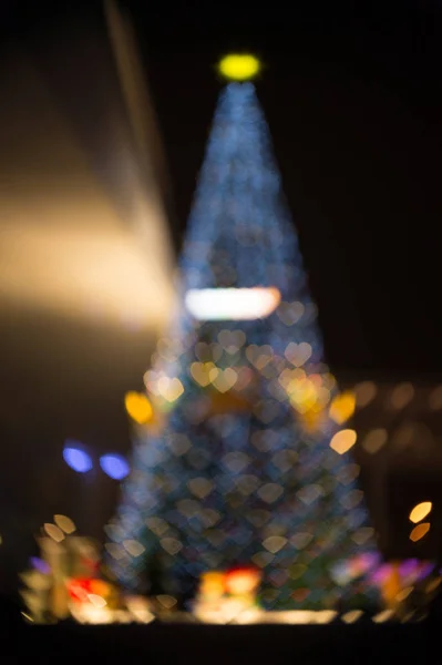 Vánoční Světla Sváteční Výzdoba Čínský Nový Rok Světla Pozadí Abstraktní — Stock fotografie