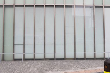 Sokak duvarı arka planı, endüstriyel arka plan, depo tuğla duvarlı boş Grunge şehir sokağı