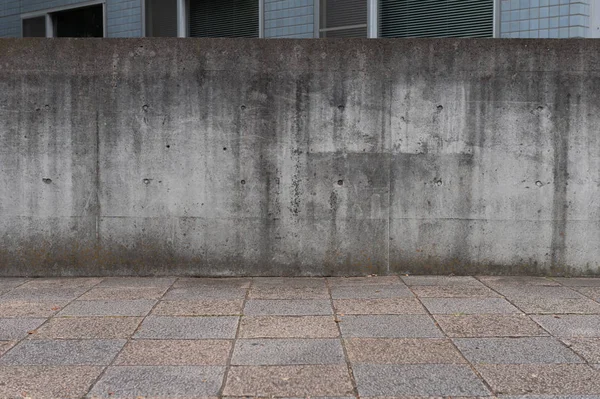 Straßenmauer Hintergrund Industrieller Hintergrund Leere Grunge Urbane Straße Mit Lagerhaus — Stockfoto