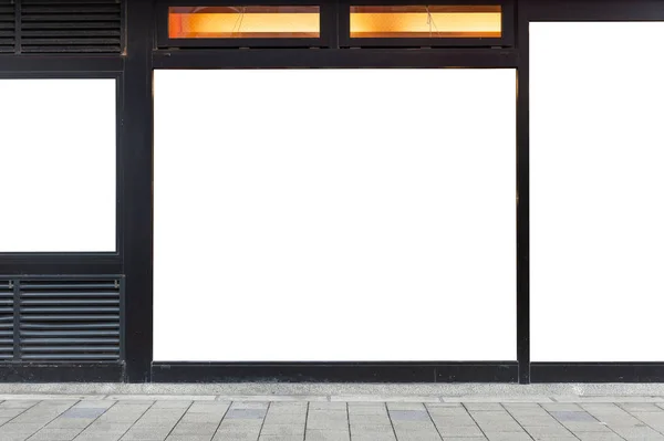 Shop Boutique Store Front Mit Großem Fenster Und Platz Für — Stockfoto