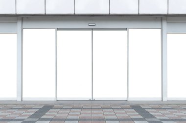 Büyük Pencere ve İsim Yeri olan Dükkan Dükkanı Önü