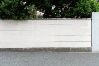 Sokak duvarı arka planı, endüstriyel arka plan, depo tuğla duvarlı boş Grunge şehir sokağı