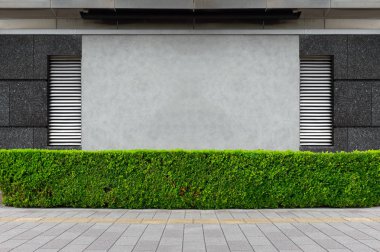 Sokak duvarı arka planı, endüstriyel arka plan, depo tuğla duvarlı boş Grunge şehir sokağı