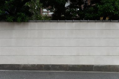 Sokak duvarı arka planı, endüstriyel arka plan, depo tuğla duvarlı boş Grunge şehir sokağı