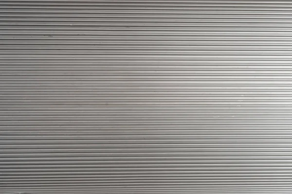 Zink Gegalvaniseerd Moderne Metalen Blad Gate Textuur Verticale Textuur — Stockfoto