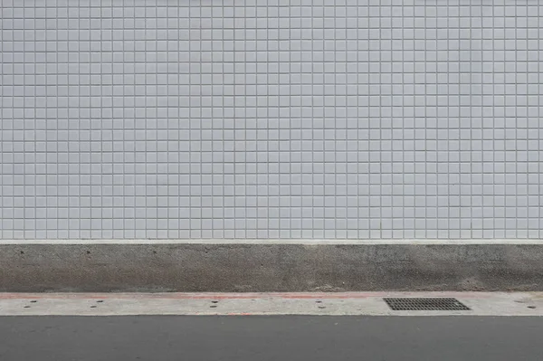 Gatan vägg bakgrund, industriell bakgrund, Tom grunge urba — Stockfoto