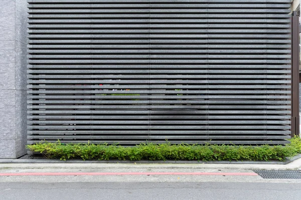 Gatan vägg bakgrund, industriell bakgrund, Tom grunge urba — Stockfoto