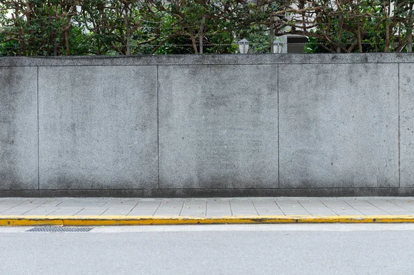 Fondo de la pared de la calle, fondo industrial, urba grunge vacío — Foto de Stock