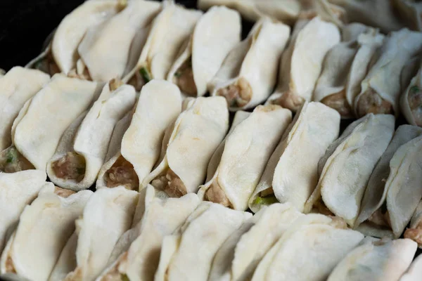 Čínské jídlo, Gyoza — Stock fotografie