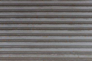 Otomatik metal rulo kapı fabrikasında, kullanılmış bir closeup çekim s