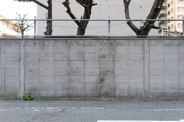 Fondo de la pared de la calle, fondo industrial, urba grunge vacío —  Fotos de Stock