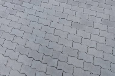 Modern şehir kare zemin dokusu arka plan, yüksek açı görünümü