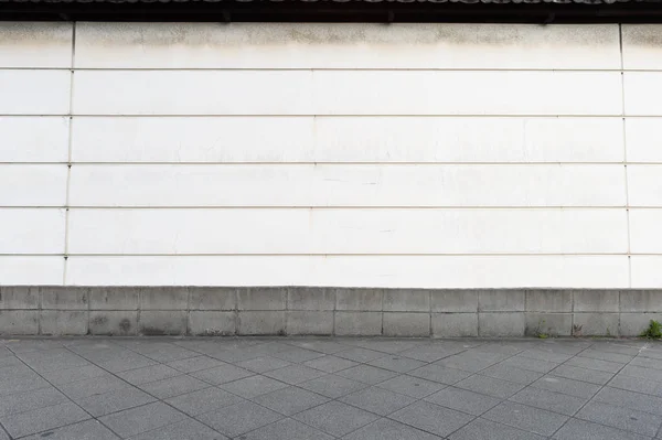 Straßenmauer Hintergrund, industrieller Hintergrund, leere Grunge Urba — Stockfoto
